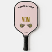 Personalisiertes Pickleball-Mutter-Geschenk mit Ge Pickleball Schläger (Rückseite)