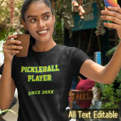Personalisiertes Pickleball oder Cool Ihren eigene T-Shirt