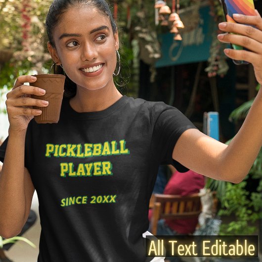 Personalisiertes Pickleball oder Cool Ihren eigene T-Shirt