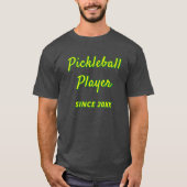 Personalisiertes Pickleball oder Hinzufügen eines T-Shirt (Vorderseite)