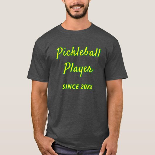Personalisiertes Pickleball oder Hinzufügen eines  T-Shirt (Vorderseite)
