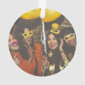 Personalisiertes Pickleball-Ornament mit individue Ornament (Rückseite)