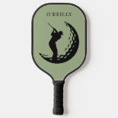 Personalisiertes Pickleball Paddel | Golf Weekend Schläger (Rückseite)