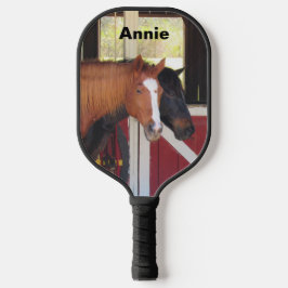 Personalisiertes Pickleball-Paddel mit Pferd-Foto Pickleball Schläger
