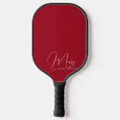 Personalisiertes Pickleball Paddel Pickleball Schläger (Rückseite)