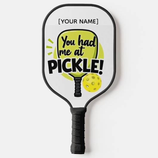 Personalisiertes Pickleball-Paddel-Yellow-Style#02 Pickleball Schläger (Rückseite)
