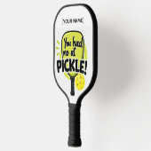 Personalisiertes Pickleball-Paddel-Yellow-Style#02 Pickleball Schläger (Links)