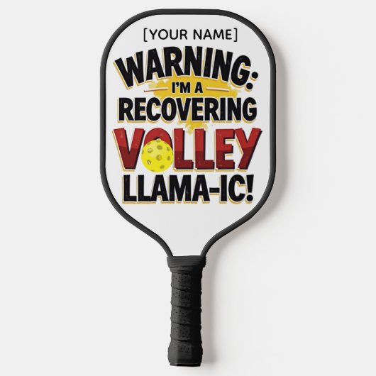 Personalisiertes Pickleball-Paddel-Yellow-Style#02 Pickleball Schläger (Rückseite)