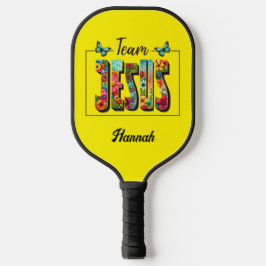 Personalisiertes Pickleball-Paddle-Team Jesus-Desi Pickleball Schläger