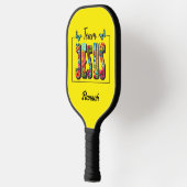 Personalisiertes Pickleball-Paddle-Team Jesus-Desi Pickleball Schläger (Links)