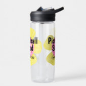 Personalisiertes Pickleball Squad-Blume-Geschenk Trinkflasche (Links)