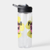 Personalisiertes Pickleball Squad-Blume-Geschenk Trinkflasche (Rechts)