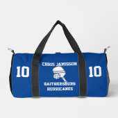 Personalisiertes Pickleball-Team, Trainer oder Spi Duffle Bag (Vorderseite)