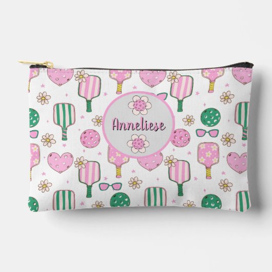 Personalisiertes Pickleball Zubehörtasche (Vorderseite)