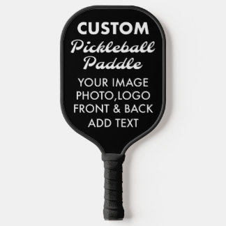 Personalisiertes PICKLEBALLPADDLE - ALLES SCHWARZ Pickleball Schläger