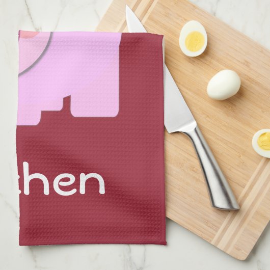 Personalisiertes Piggy Handtuch (Viertel Falte)