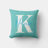 Personalisiertes Pillow Case mit dem Namen Custom Kissen (Vorderseite)
