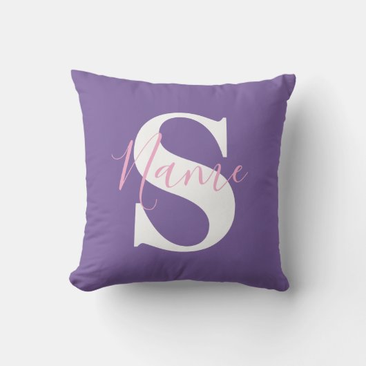 Personalisiertes Pillow Case mit dem Namen Custom Kissen (Vorderseite)