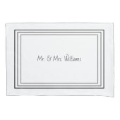 Personalisiertes Pillowcase-Set Kissenbezug (Vorderseite-Links)