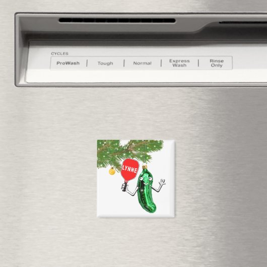 personalisiertes Piloten Weihnachtsgeschenk Magnet (In Situ (Geschirrspüler))