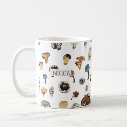Personalisiertes Pilz Fungus Tasse (Links)