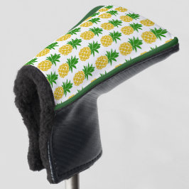 Personalisiertes Pineapmuster Golf Putter Cover Golf Headcover