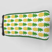 Personalisiertes Pineapmuster Golf Putter Cover Headcover (Vorderseite)