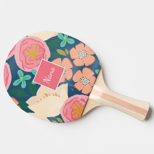 Personalisiertes Pingpong Paddle Tischtennis Schläger (Seitenansicht)
