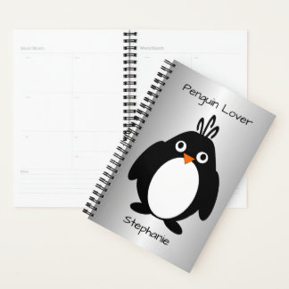 Personalisiertes Pinguin-Design Planer