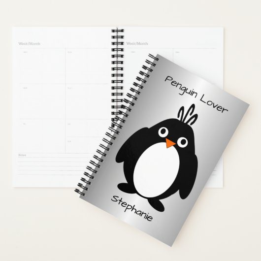 Personalisiertes Pinguin-Design Planer (Anzeige)