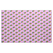 PERSONALISIERTES PINK, GEBOREN ZU CHEERLEADER FABR STOFF (Yard (91,4 cm))