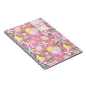 Personalisiertes Pink Lemonade Notizblock (Rechte Seite)