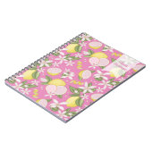 Personalisiertes Pink Lemonade Notizblock (Linke Seite)