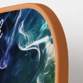 personalisiertes Pink-Paddelpaddel Pickleball Schläger (Linke Seite)