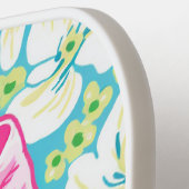 Personalisiertes Pink-Paddelpaddel Pickleball Schläger (Linke Seite)