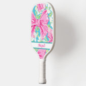 Personalisiertes Pink-Paddelpaddel Pickleball Schläger (Links)
