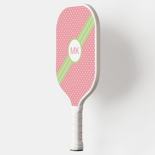 Personalisiertes Pink-Paddelpaddel Pickleball Schläger (Links)