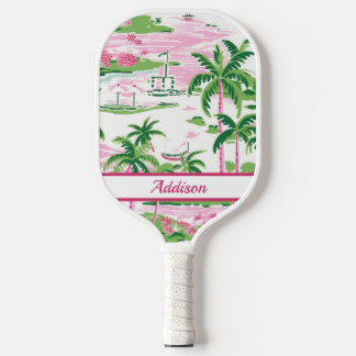 Personalisiertes Pink-Paddelpaddel Pickleball Schläger