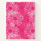 Personalisiertes Pink Sketch Notizblock (Rückseite)