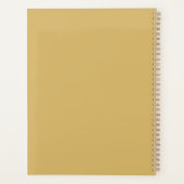 Personalisiertes Pink Spiral Notebook - "custome"  Planer (Rückseite)