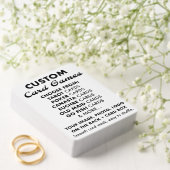 Personalisiertes PINOCHLE Kartenpaket Spielkarten (Insitu (Hochzeit))