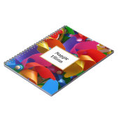 Personalisiertes Pinwheel-Notebook Notizblock (Linke Seite)