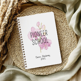 Personalisiertes Pioneer School Notebook mit Orchi Notizblock