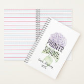 Personalisiertes Pioneer School Notebook w Hydrang Notizblock (Innen)
