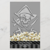 Personalisiertes Pirate-Party Briefpapier (Vorderseite)