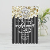 Personalisiertes Pirate-Party Einladung (Stehend Vorderseite)