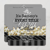 Personalisiertes Pirate-Party Einladung (Vorne/Hinten)