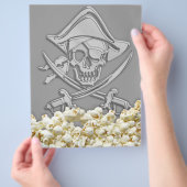 Personalisiertes Pirate-Party Flyer (Hand)