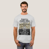 Personalisiertes Pirate-Party T-Shirt (Vorne ganz)