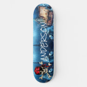 Personalisiertes Pirate Treasskateboard Skateboard (Vorderseite)